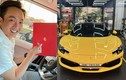 Siêu xe Ferrari 296 GTB rao bán 23 tỷ đỗ cổng nhà Cường Đô la