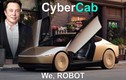 Tesla Cybercab từ 750 triệu đồng – ôtô tự lái không vô lăng, chân ga