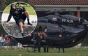 Ngắm máy bay trực thăng chuyên chở cầu thủ Neymar đi tập 
