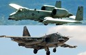 So sánh sức mạnh cường kích A-10 và Su-25 đang đánh IS