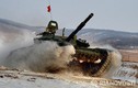 Xe tăng T-72 bắt đầu nã pháo tranh tài Tank Biathlon 2016