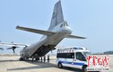 Máy bay quân sự Trung Quốc hạ cánh phi pháp xuống đá Chữ Thập