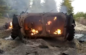 Clip chi tiết vụ xe bọc thép Ukraine bị bắn cháy
