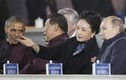 Ông Putin lịch thiệp khoác áo cho đệ nhất phu nhân Trung Quốc
