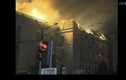 Cháy lớn thiêu rụi tòa nhà an ninh Nga ở Dagestan