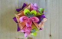 Cách làm quả cầu hoa bằng giấy Origami tuyệt đẹp