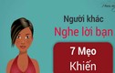 7 mẹo khiến người khác nghe bạn răm rắp