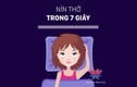 Mẹo chìm vào giấc ngủ chỉ trong 1 phút