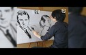 Video: “Đỉnh của đỉnh”, vẽ chân dung người bằng cả hai tay