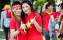 CĐV Việt Nam khoe sắc đỏ trên sân của Đài Loan (TQ)