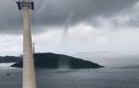 Video: Kinh hãi vòi rồng xuất hiện gần cáp treo ở Phú Quốc