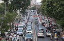  Hà Nội: Cận cảnh giao thông tại cầu vượt chữ C vào giờ cao điểm