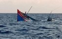 Thừa Thiên Huế: Chìm tàu trên biển cùng 9 thuyền viên, 2 người mất tích