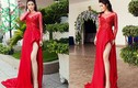 Huyền My khoe chân dài miên man trong buổi casting phim