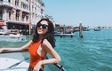 Hoa hậu Kỳ Duyên hào hứng khám phá Venice