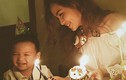 HH Diễm Hương hạnh phúc đón sinh nhật bên con trai 