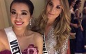 Lệ Hằng gợi cảm trong tiệc chào mừng của Miss Universe