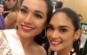 Lệ Hằng tự tin đọ sắc cùng Miss Universe 2015 Pia Wurtzbach