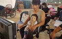 Hot Face sao Việt 24h: Con gái Dustin Nguyễn đến phim trường thăm bố