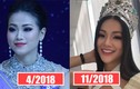 Trong nửa năm, nhan sắc Hoa hậu Phương Khánh thay đổi chóng mặt