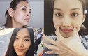 Ngỡ ngàng nhan sắc siêu mẫu Việt khi trút son phấn để mặt mộc