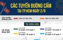 Bắn pháo hoa tối 2/9, TP HCM cấm phương tiện tuyến đường nào?