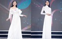 Ngắm thí sinh Hoa hậu Việt Nam 2020 trình diễn áo dài trong bán kết