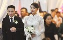 'Soi' áo cưới vợ Phan Mạnh Quỳnh đính thủ công 8.000 viên đá swarovski 