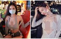 Ngượng đỏ mặt hot girl mặc trang phục siêu ngắn khi dạo phố