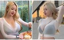 Hot girl Hàn Quốc mặc xuyên thấu khoe vòng một căng đầy “ná thở”