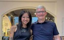 Rapper Suboi khoe ảnh gặp CEO Apple - Tim Cook