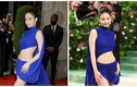 Jennie nhóm BlackPink khoe vòng eo rắn nước ở Met Gala 2024