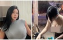 Hot girl “siêu vòng một” hớ hênh khi mặc trễ nải