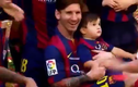 Nhìn gần vẻ siêu đáng yêu của con trai Messi