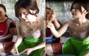 Nhan sắc vạn người mê của cô gái bán thịt Thái Lan