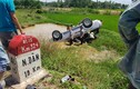 Nghệ An: Ô tô lao xuống cống nước, tài xế tử vong
