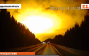 Quả cầu ánh sáng lạ xuất hiện trên bầu trời Nga