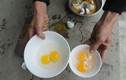 Dùng thức ăn chăn nuôi của cty Trung Quốc, trứng vịt đổi màu lạ