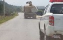 CSGT Thanh Hóa áp tải xe "hổ vồ" chở đá vượt quá tải 600%