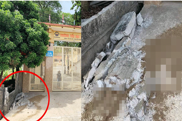 Tường nhà dân ở Nghệ An đổ sập, đè tử vong 1 học sinh lớp 5