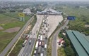 Chốt kiểm dịch cao tốc Pháp Vân - Cầu Giẽ ùn tắc hàng km