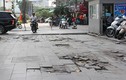 Đá vỉa hè ở Hà Nội độ bền 70 năm vỡ nát, sụt lún