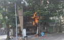 Hà Nội: Cháy quán cà phê ở phố cổ, cửa kính nổ vỡ vụn