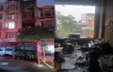 Hà Nội: Giải cứu 2 người mắc kẹt trong đám cháy nhà 5 tầng 