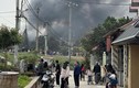 Hà Nội: Cháy kho xưởng, cột khói bốc cao hàng chục mét
