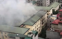 Hà Nội: Cháy tại trường THCS Văn Quán, khói bốc cao nghi ngút