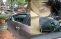 9 ô tô bị đập vỡ kính tại chung cư ở Hà Nội