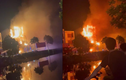 Nam Định: Cháy cửa hàng điện lạnh, 4 người trong gia đình thoát nạn