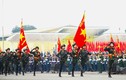 Đại tướng Nguyễn Tân Cương kiểm tra động viên các khối diễu binh