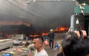 Hưng Yên: Cháy lớn tại chợ Ngọc Lịch